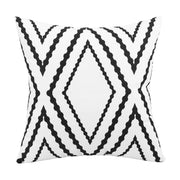 Deco Soft-Touch Geometric Cushion Cover - 45 x 45cm Cover Only / Laurel Somerset