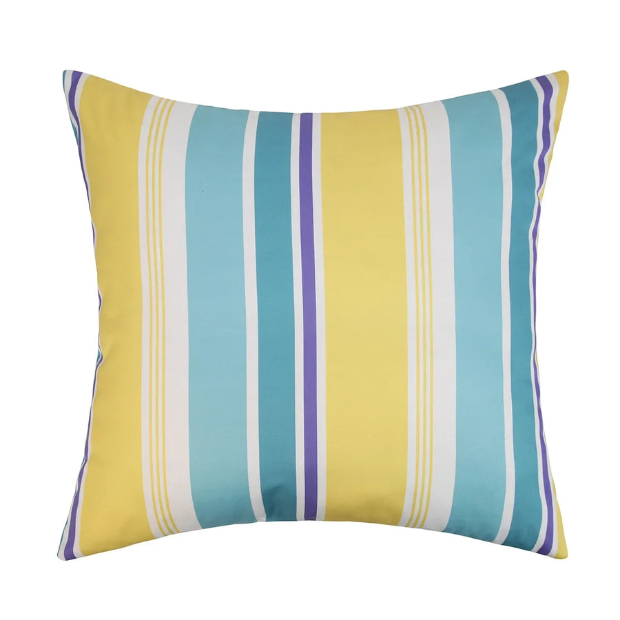 Deco Soft-Touch Geometric Cushion Cover - 45 x 45cm Cover Only / Magnolia Ciel