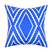 Deco Soft-Touch Geometric Cushion Cover - 45 x 45cm Cover Only / Mayfair Orsay