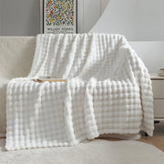Eider Faux Fur Throw - 100 x 150cm / Beige