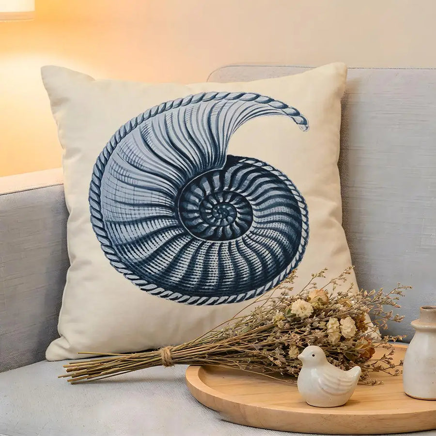 Ferrara Chenille Jacquard Cushion Cover - 40 x 40cm Cover Only / Huxley Loom