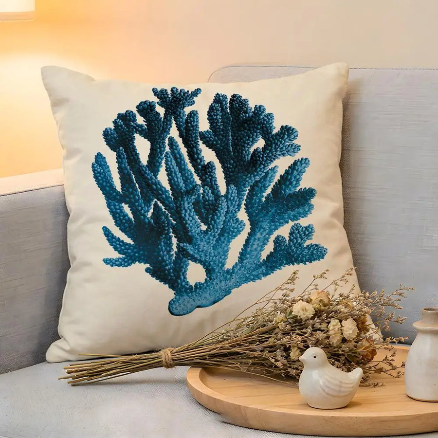 Ferrara Chenille Jacquard Cushion Cover - 40 x 40cm Cover Only / Vesper Westbourne