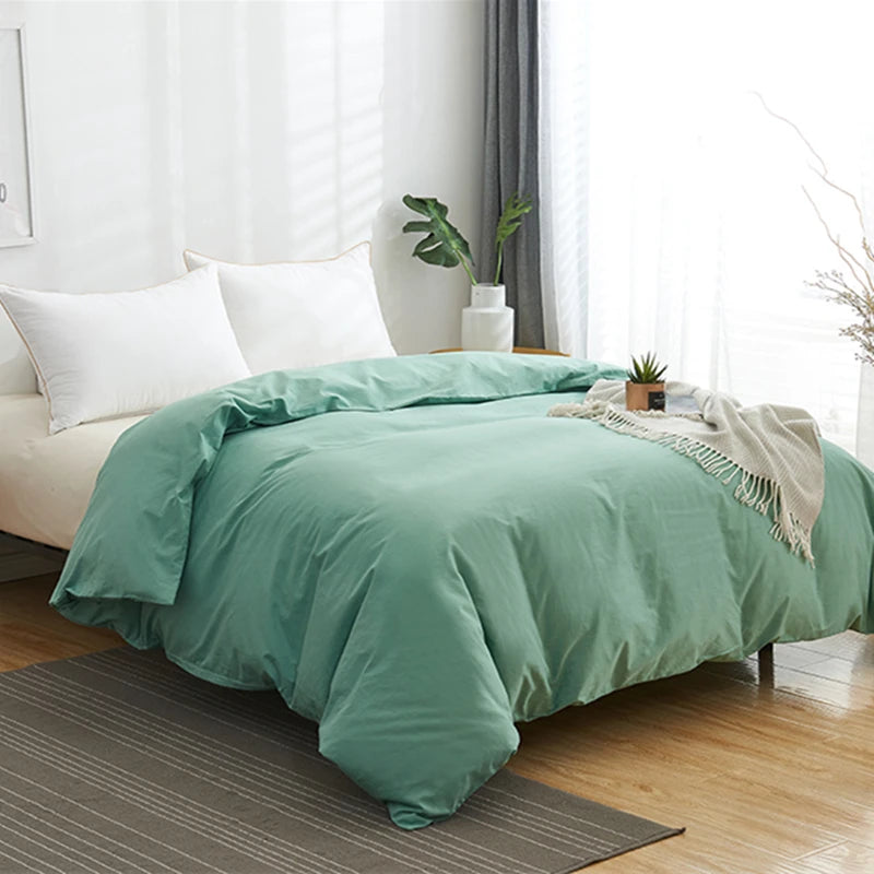 Finch 500TC Cotton Duvet Cover Set - UK Double / Burgundy