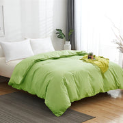 Finch 500TC Cotton Duvet Cover Set - UK Double / Light Green