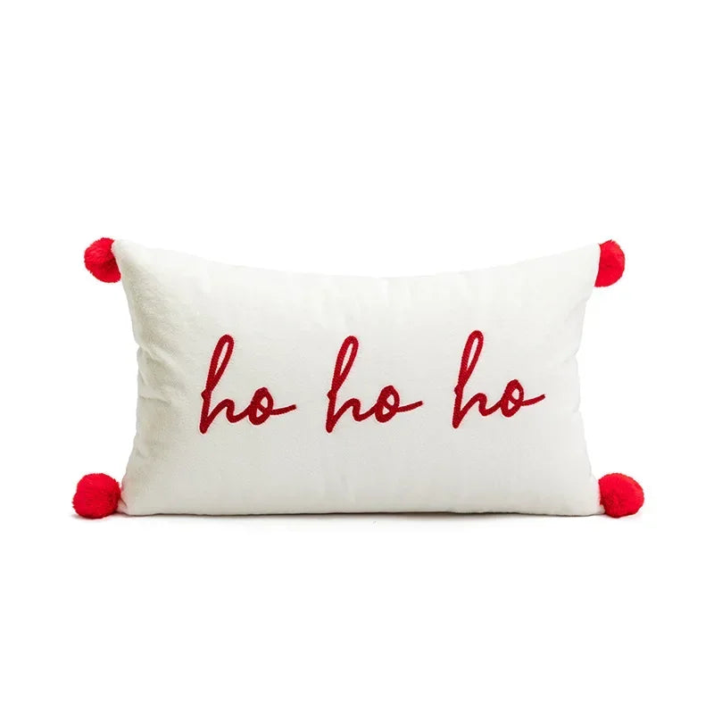 Florence Velvet Embroidered Cushion Cover - 40 x 40cm Cover Only / Lumiere Auburn