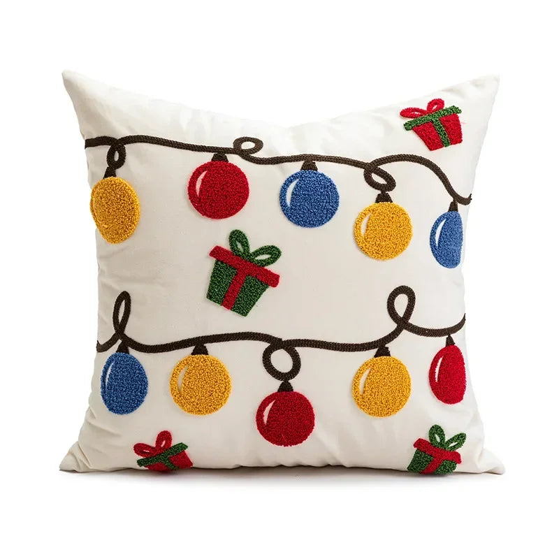 Florence Velvet Embroidered Cushion Cover - 45 x 45cm Cover Only / Petalia Cavendish