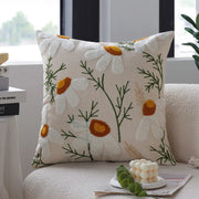 Florin Chenille Botanical Cushion Cover - 45 x 45cm / Harlow Belle