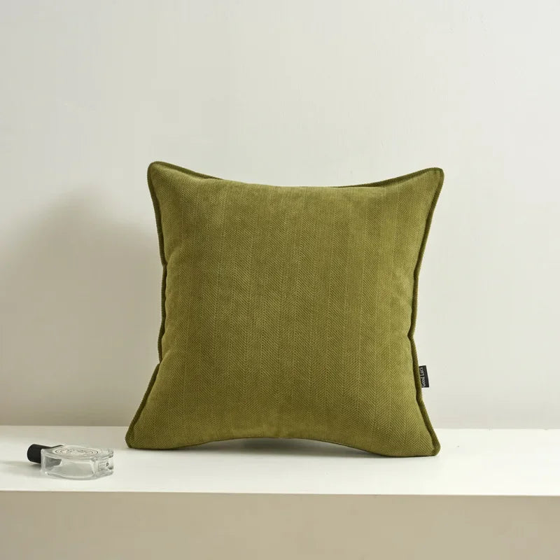 Florin Chenille Jacquard Cushion Cover - 30 x 50cm Cover Only / Nocturne Atelier