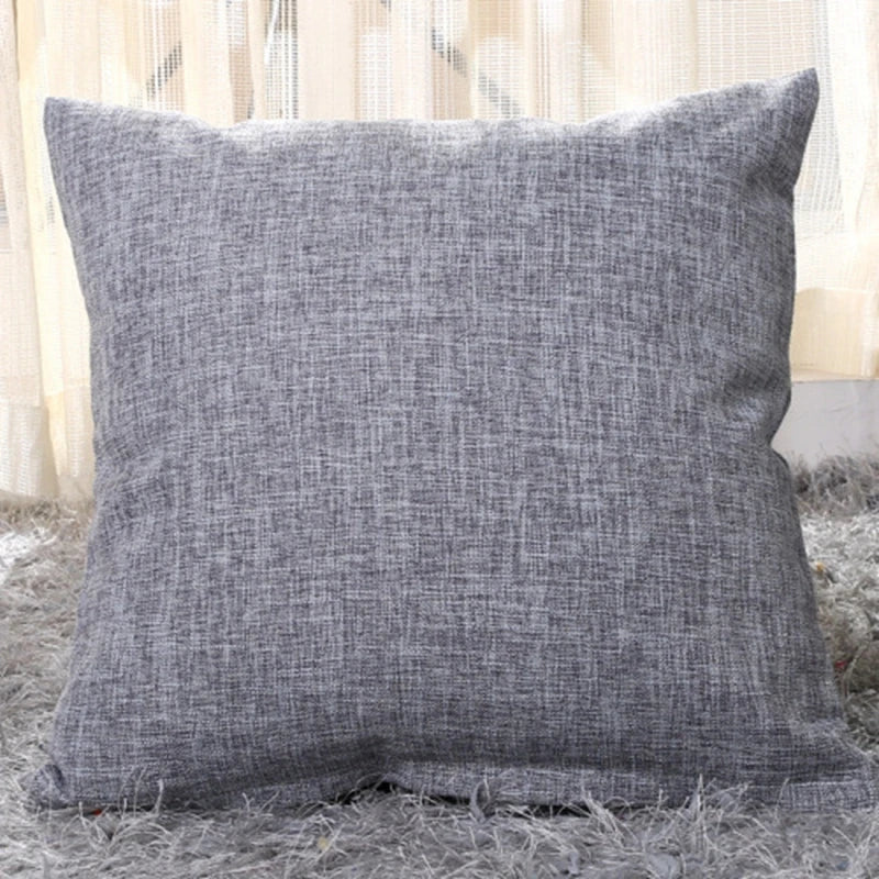 Harbour Soft-Touch Cushion Cover - 45 x 45cm Cover Only / Chocolate