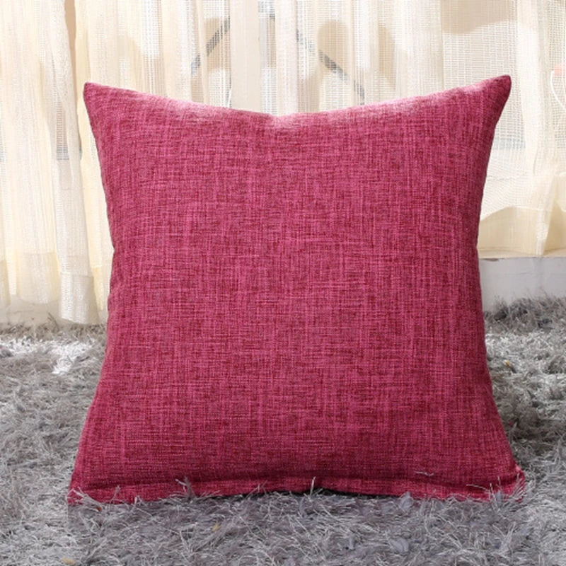 Harbour Soft-Touch Cushion Cover - 45 x 45cm Cover Only / Lavender