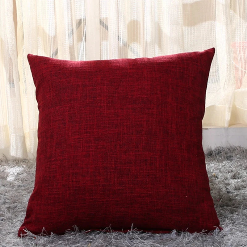 Harbour Soft-Touch Cushion Cover - 45 x 45cm Cover Only / Violet/紫罗兰