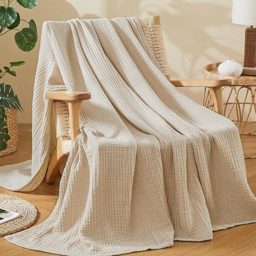 Hearth Cotton Throw - 130 x 150cm / Aveline