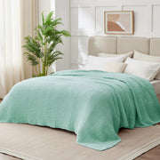 Hush Cotton Throw - 130 x 150cm / Purple