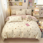 Kendal 500TC Cotton Duvet Cover Set - UK Single / Kendal Auburn