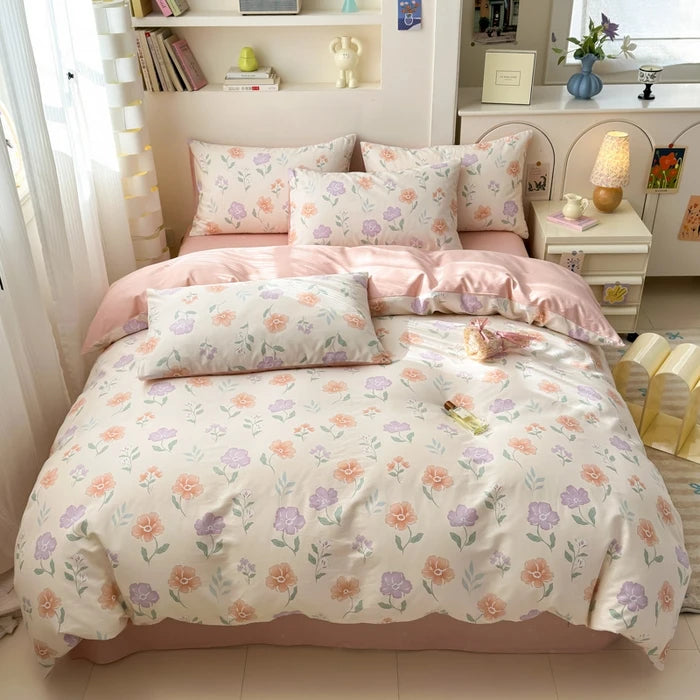 Kendal 500TC Cotton Duvet Set - UK Single / Breton