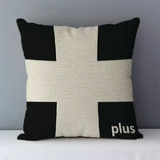 Kensington Soft-Touch Geometric Cushion Cover - 30 x 50cm Cover Only / Ashby Eden