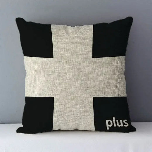 Kensington Soft-Touch Geometric Cushion Cover - 30 x 50cm Cover Only / Ashby Eden