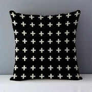 Kensington Soft-Touch Geometric Cushion Cover - 30 x 50cm Cover Only / Portofino Auburn