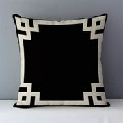 Kensington Soft-Touch Geometric Cushion Cover - 30 x 50cm Cover Only / Rivage Atelier