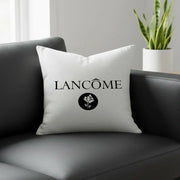 L-Lancome Cushion Cover - 40 x 40cm Cover Only / Black