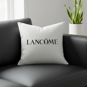 L-Lancome Cushion Cover - 40 x 40cm Cover Only / White