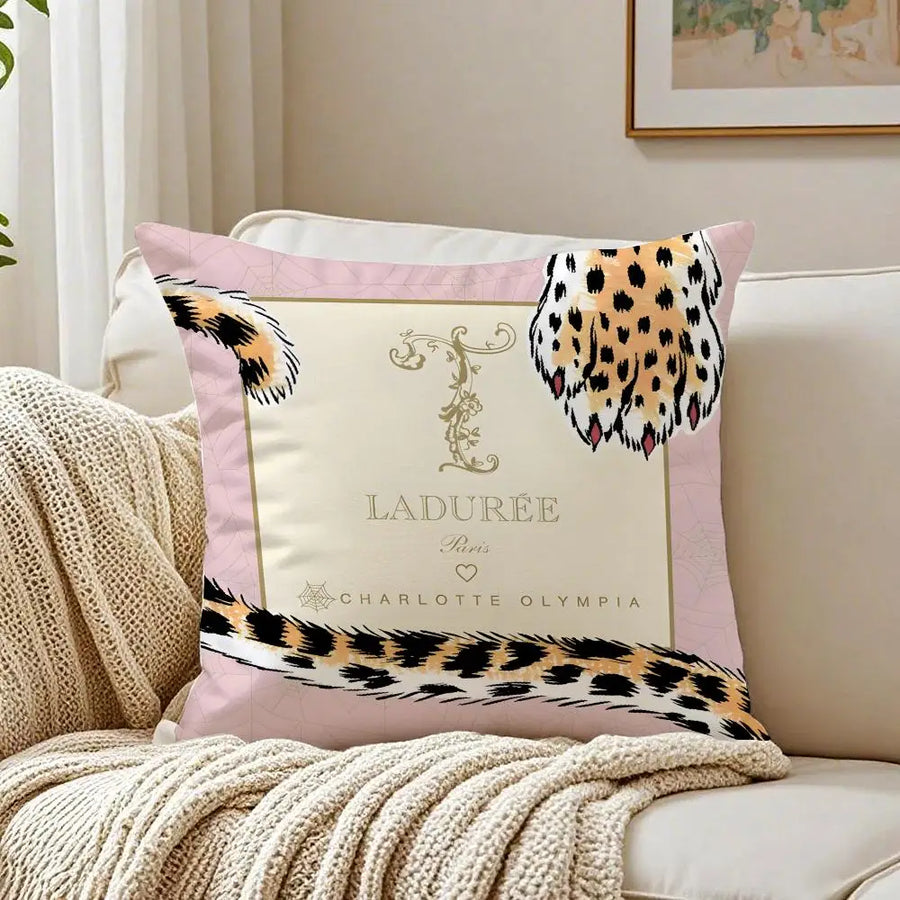 Laduree Art Cushion Cover - 40 x 40cm Cover Only / Grey