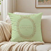 Laduree Art Cushion Cover - 40 x 40cm Cover Only / Ivory