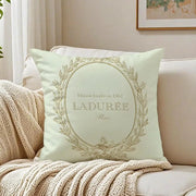 Laduree Art Cushion Cover - 40 x 40cm Cover Only / Purple