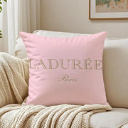 Laduree Art Cushion Cover - 40 x 40cm Cover Only / White