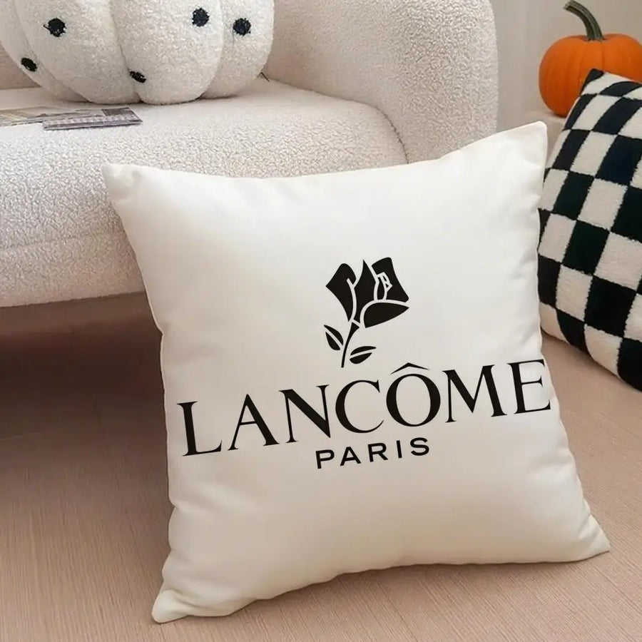Lancome Cushion Cover - 40 x 40cm Cover Only / White