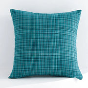 Lark Cotton-Linen Check Cushion Cover - 45 x 45cm Cover Only / Eloise Eden