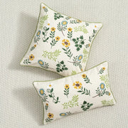 Laurel Cotton Botanical Cushion Cover - 30 x 50cm Cover Only / Windsor Rive