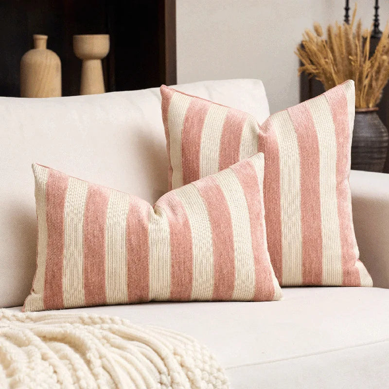 Lucca Chenille Jacquard Cushion Cover - 30 x 50cm Cover Only / Ravenna Rive
