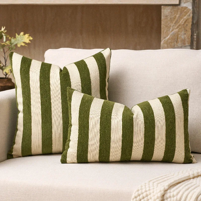 Lucca Chenille Jacquard Cushion Cover - 30 x 50cm Cover Only / Windsor Luxe