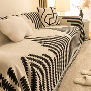 Mallow Chenille Jacquard Throw - 120 x 200cm / Opaline Somerset