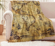 Marauders Map Decorative Throw - 130 x 150cm / Bellora 2