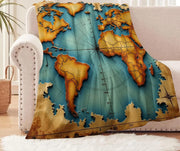 Marauders Map Decorative Throw - 130 x 150cm / Orlane 2