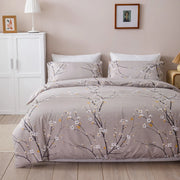 Marigold Botanical Microfibre Duvet Cover Set - UK Single / Seabrook
