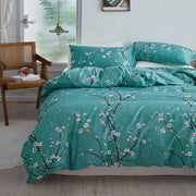 Marigold Microfibre Botanical Duvet Cover Set - UK Single / Huxley Westbourne