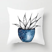 Meribel Velvet Geometric Cushion Cover - 40 x 40cm Cover Only / Calder