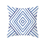 Meribel Velvet Geometric Cushion Cover - 40 x 40cm Cover Only / Henley Somerset
