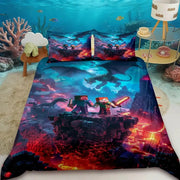 Minecraft Duvet Cover Set - UK Single / Breton Rive