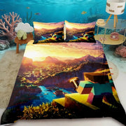 Minecraft Themed Duvet Cover Set - UK Single / Marceau