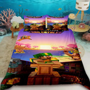 Minecraft Themed Duvet Cover Set - UK Single / Primrose Maison