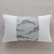 Monza Chenille Jacquard Cushion Cover - 30 x 50cm Cover Only / Henley Luxe