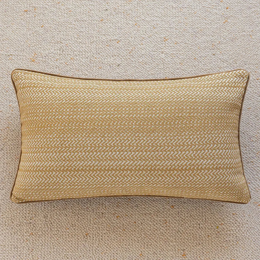 Monza Chenille Jacquard Cushion Cover - 30 x 50cm Cover Only / Meridian Rive