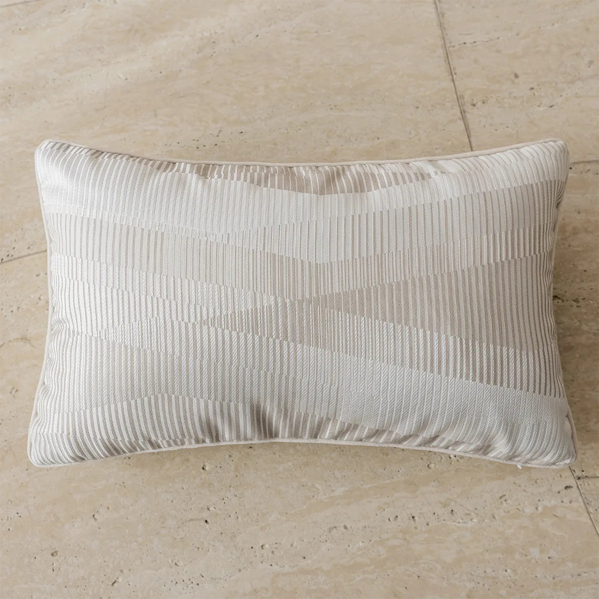 Monza Chenille Jacquard Cushion Cover - 30 x 50cm Cover Only / Wisteria Cavendish