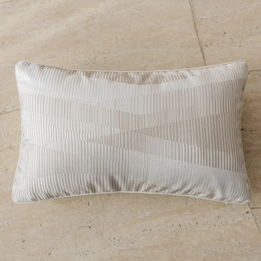 Monza Chenille Jacquard Cushion Cover - 30 x 50cm Cover Only / Wisteria Cavendish
