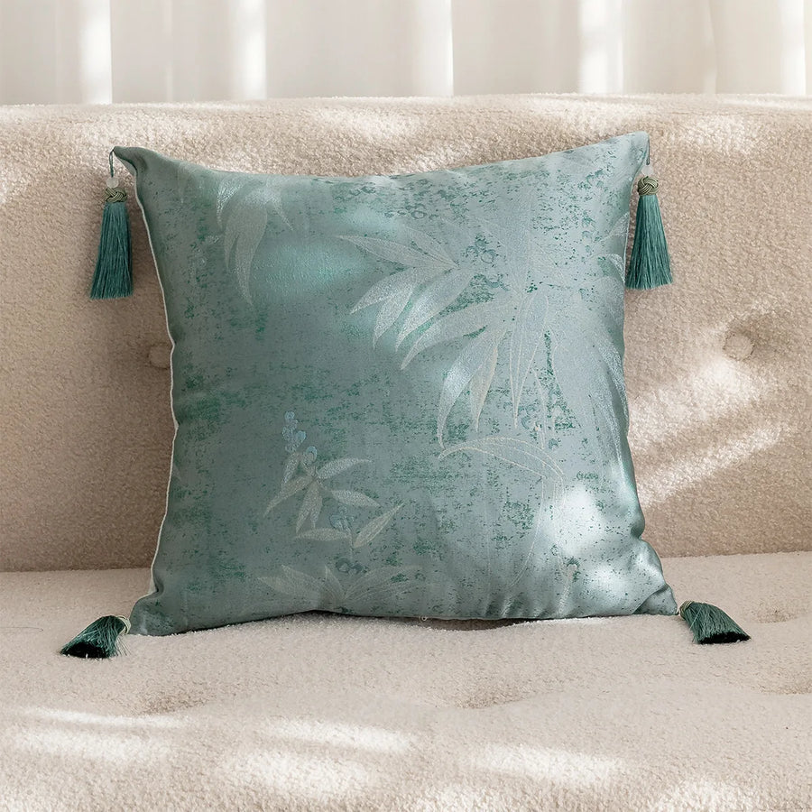 Monza Chenille Jacquard Cushion Cover - 45 x 45cm Cover Only / Atrium Orsay