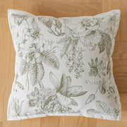 Monza Chenille Jacquard Cushion Cover - 45 x 45cm Cover Only / Aurelle Belle